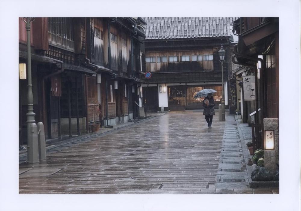 雨の金沢