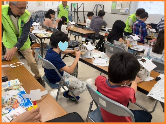 ⑦工作に雪中！