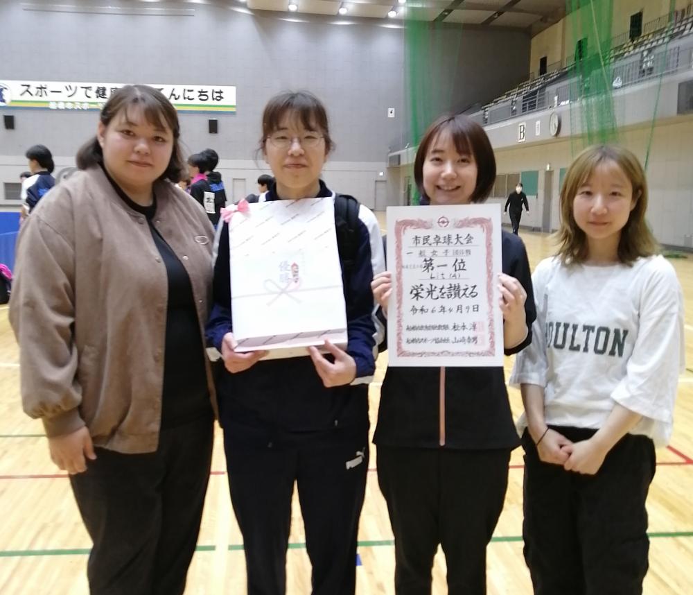 女子地域交流　優勝　litA