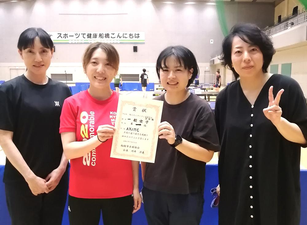 女子１部1位