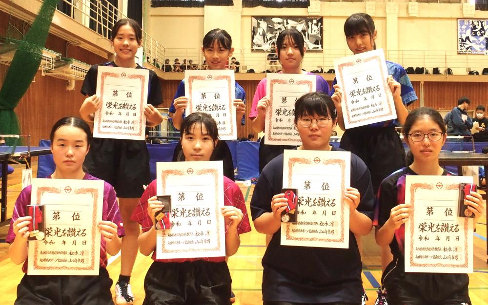 女子個人　ベスト8