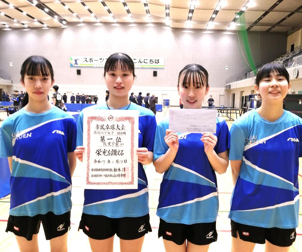 H高校女子優勝