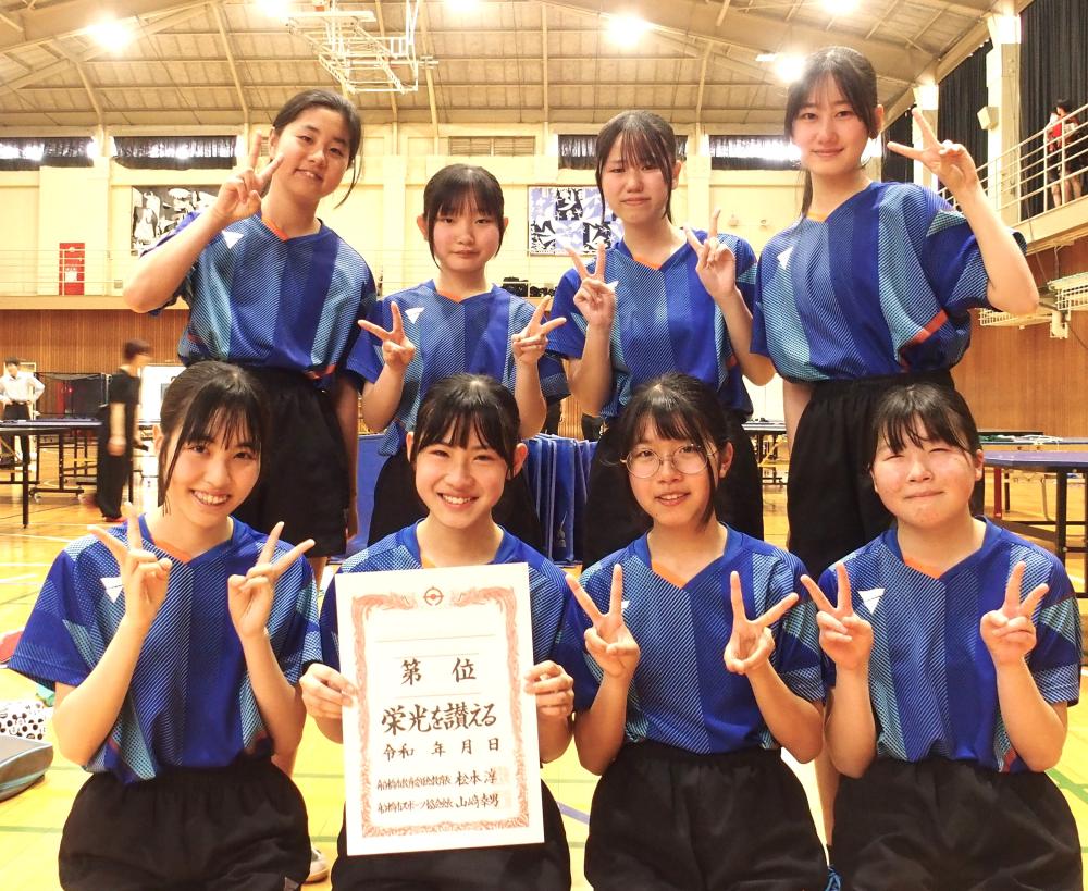 女子二位　七林