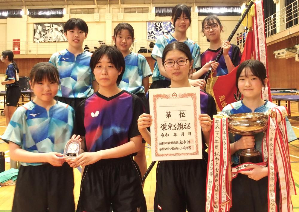 女子優勝　宮本
