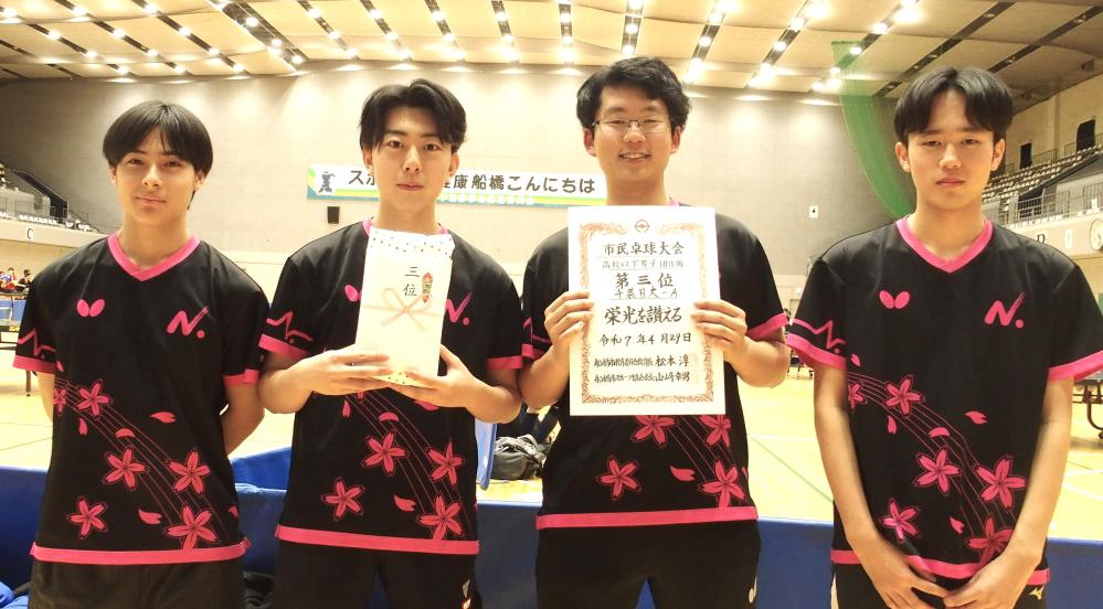 高校男子三位け