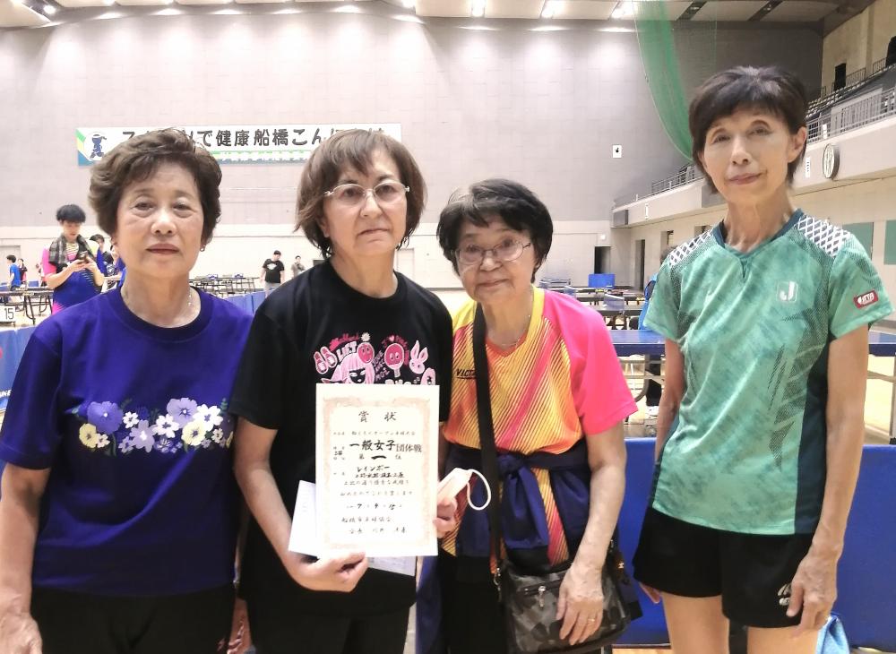 女子3部　優勝