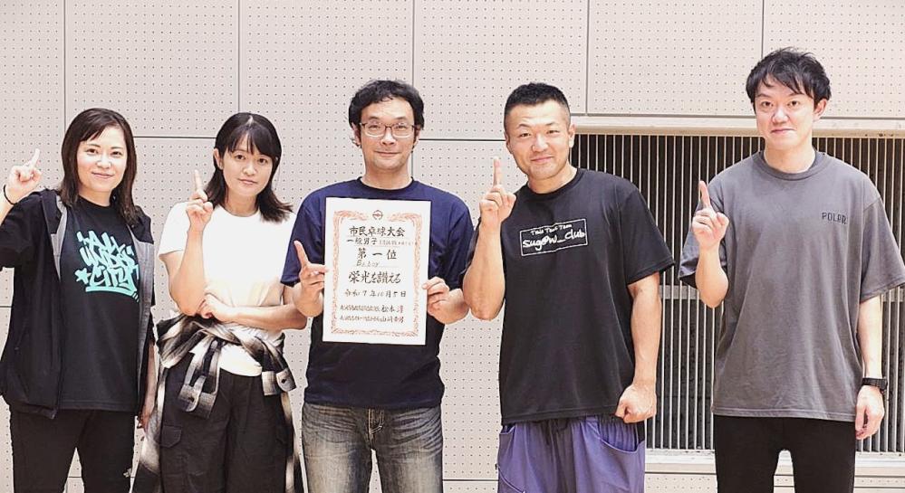 地域交流　男子一位