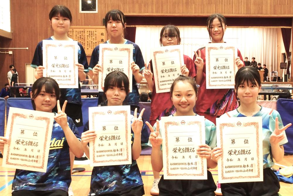 女子ダブルスベスト4