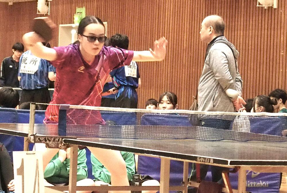 女子個人優勝　高橋