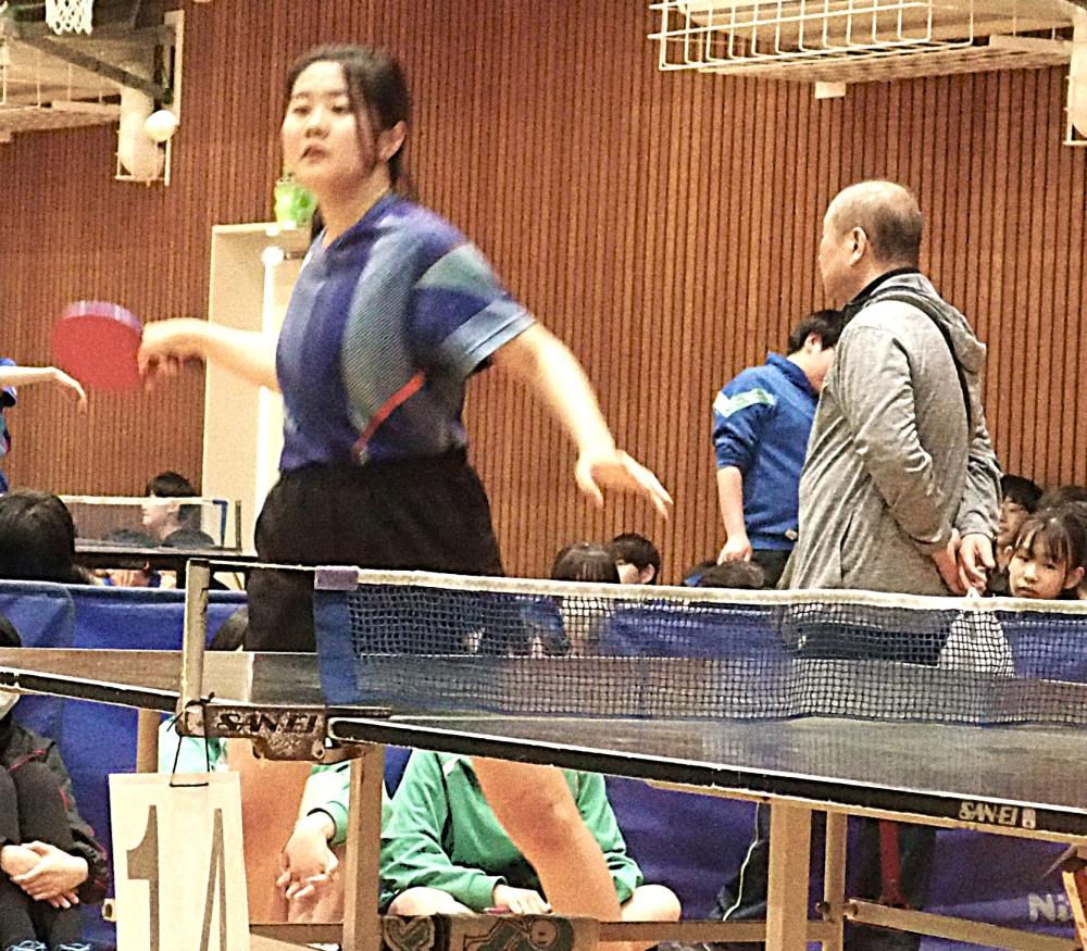 女子個人二位　高田
