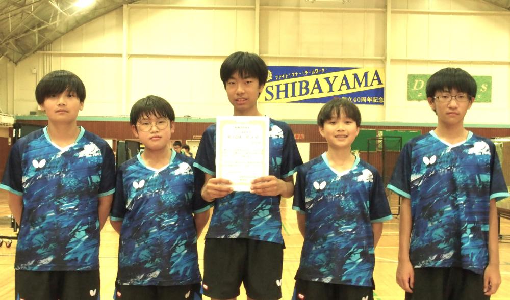 男子3位　三田