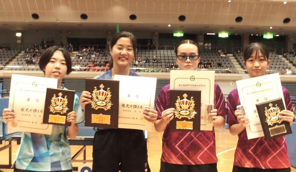 女子個人　ベスト4
