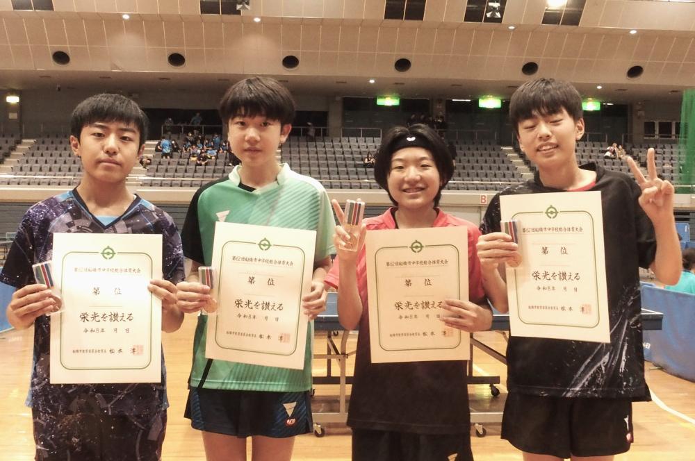 男子W  3位