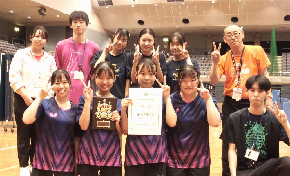 女子団体　二位　船橋
