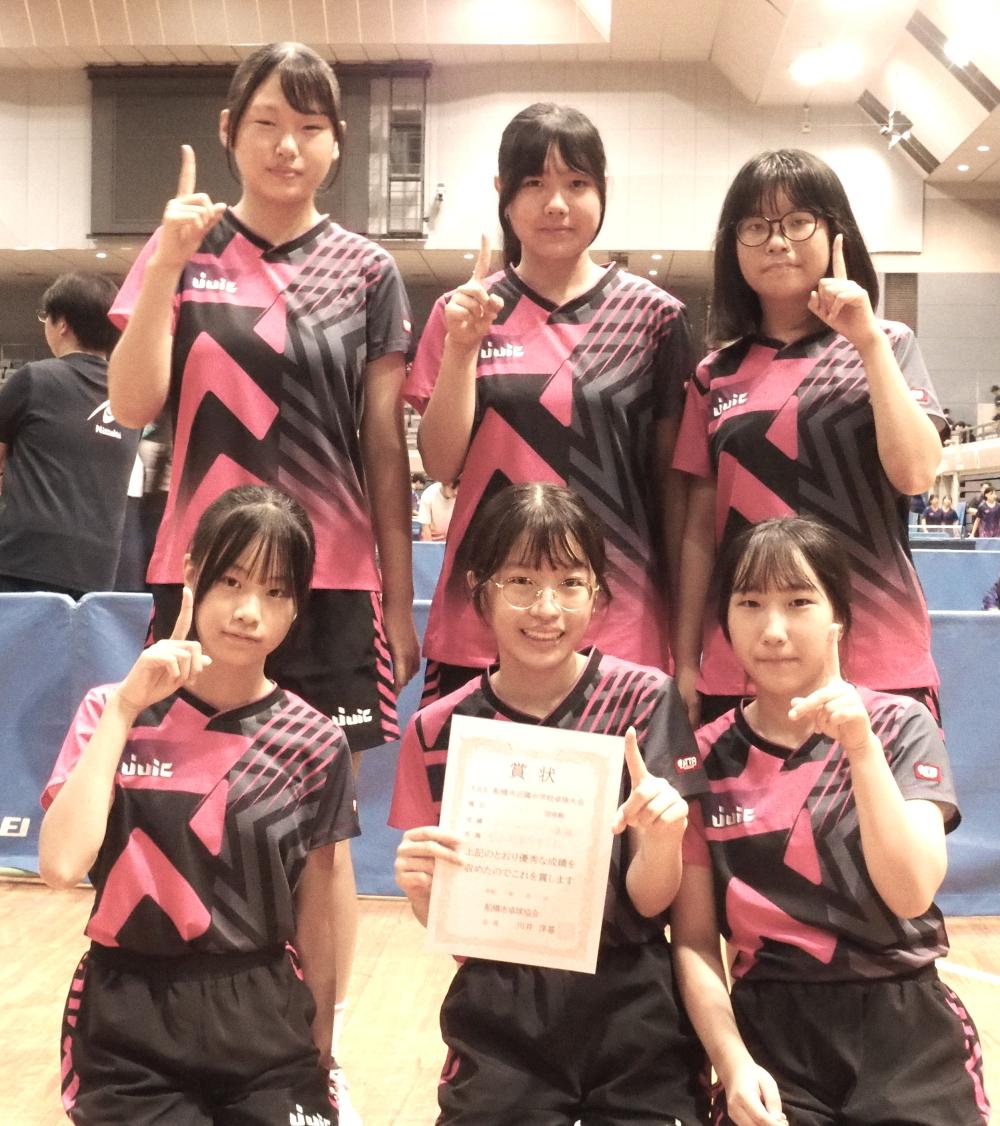 女子下位T1位　　　習志野4中