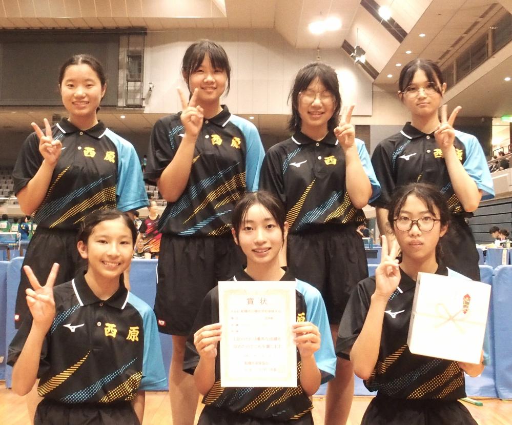 女子8　　　　　　西原
