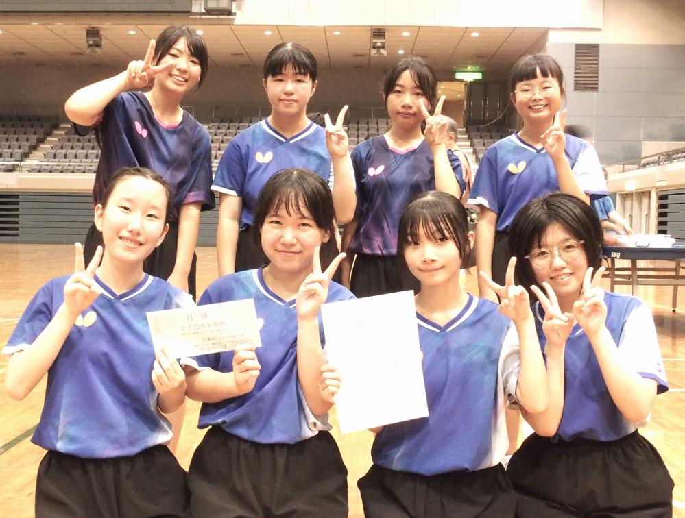 女子2位　　　　野栄
