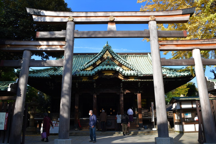 牛嶋神社&三輪鳥居